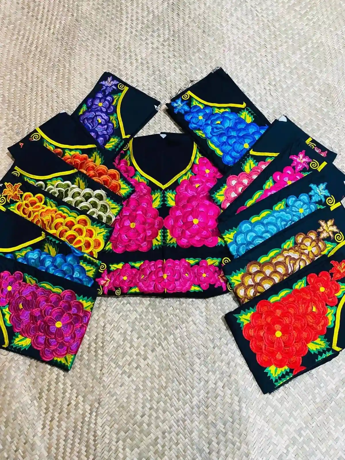 Lienzo artesanal mexicano