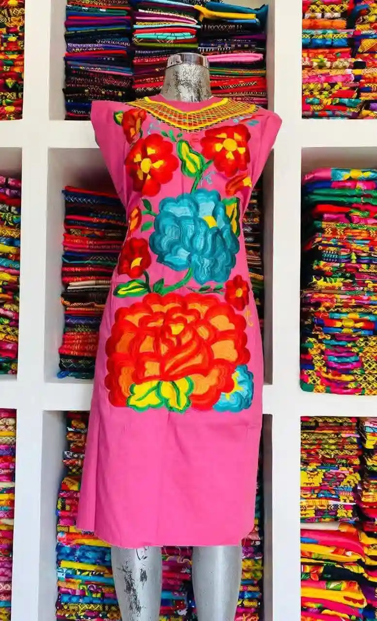 Lienzo de vestido tradicional del Istmo