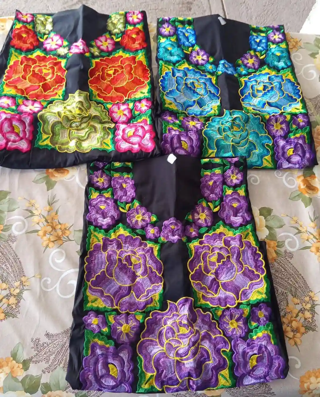 Lienzo artesanal para huipil doble cara